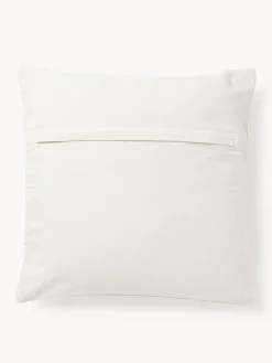 Outlet Funda de cojín bordada de algodón texturizada Reza Mantas|Cojines Decorativos