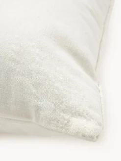 Outlet Funda de cojín bordada de algodón texturizada Reza Mantas|Cojines Decorativos