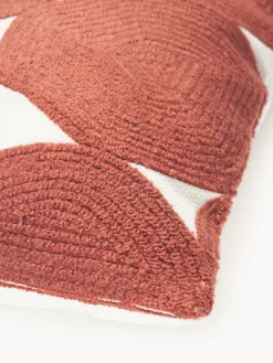 Sale Funda de cojín bordada de algodón Bardia Cojines Decorativos|Mantas