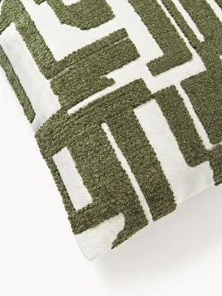 Best Funda de cojín bordada de chenilla Fran Mantas|Cojines Decorativos