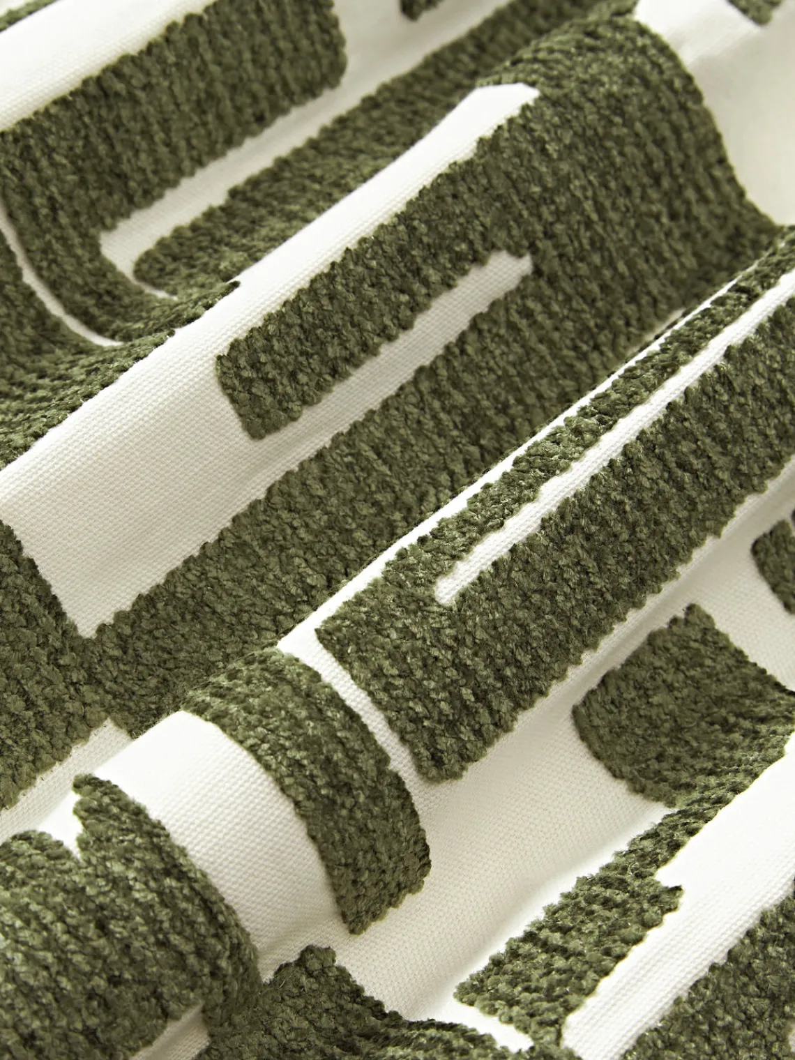 Best Funda de cojín bordada de chenilla Fran Mantas|Cojines Decorativos