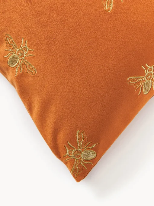 Best Funda de cojín bordada de terciopelo Nora Mantas|Cojines Decorativos
