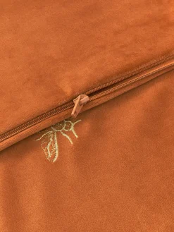 Best Funda de cojín bordada de terciopelo Nora Mantas|Cojines Decorativos