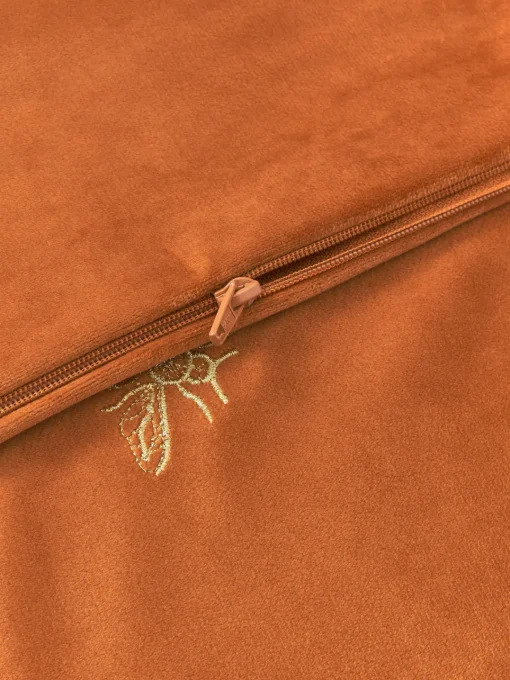 Best Funda de cojín bordada de terciopelo Nora Mantas|Cojines Decorativos