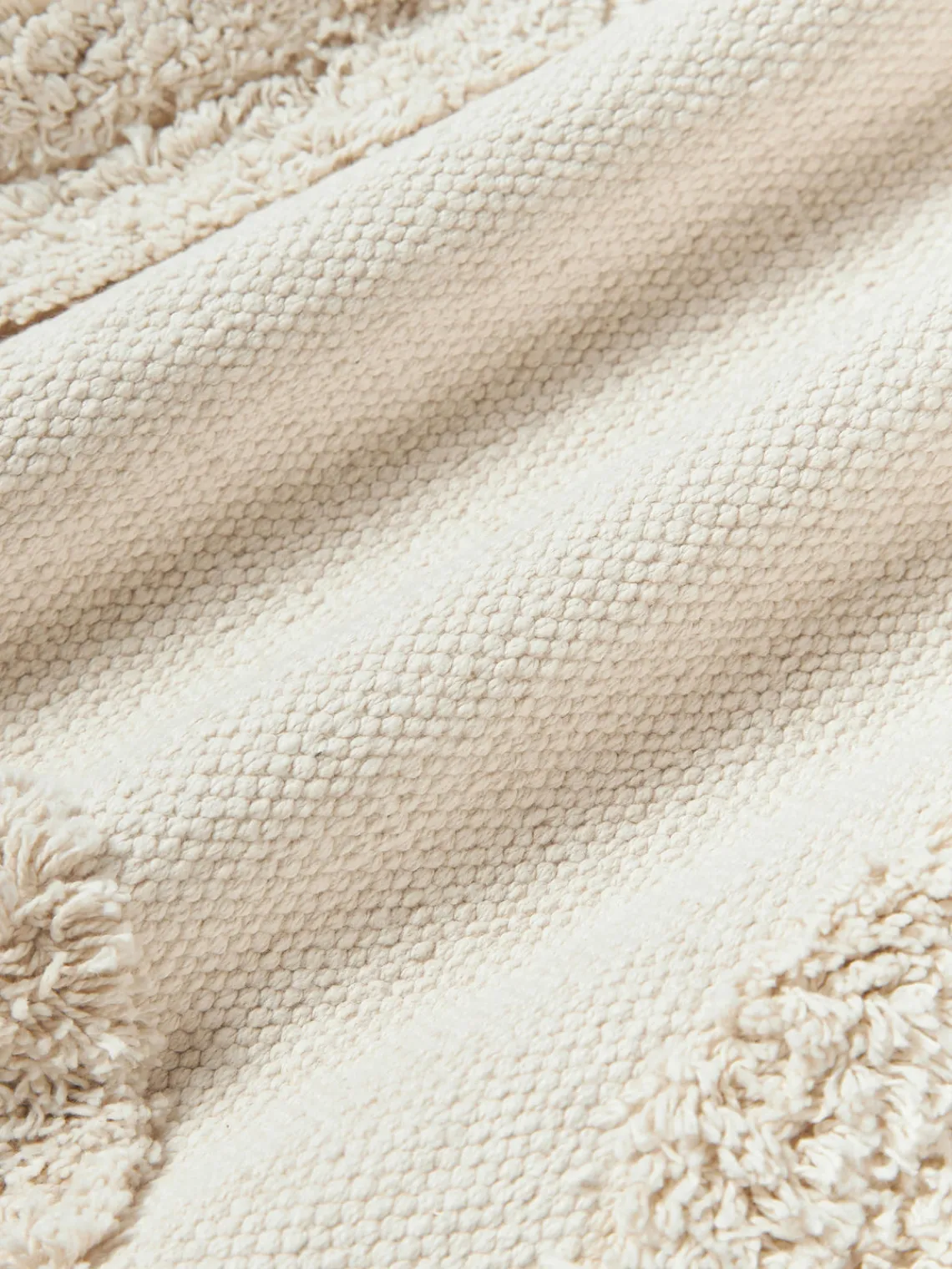 Hot Funda de cojín con adornos empenachados Yara Mantas|Cojines Decorativos