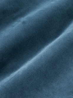 Cojines Decorativos|Mantas></noscript>Westwing Collection Funda de cojín con estampado geométrico Verina Azul oscuro