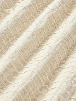 Outlet Funda de cojín de algodón con plisado Artemis Cojines Decorativos|Cojines Decorativos