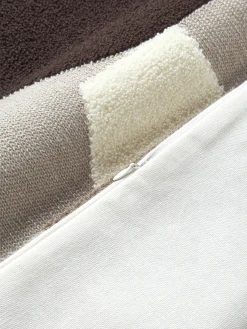 New Funda de cojín de algodón estampado abstracto Nomi Cojines Decorativos|Mantas