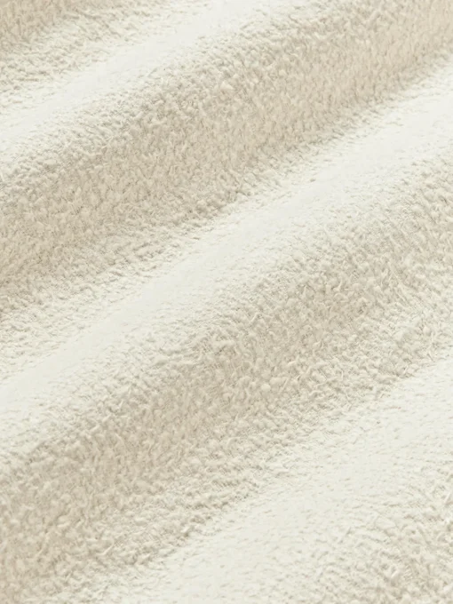 Cojines Decorativos|Cojines Decorativos>Westwing Collection Funda de cojín de algodón Ponty Amarillo mostaza, blanco Off White, beige claro, gris oscuro