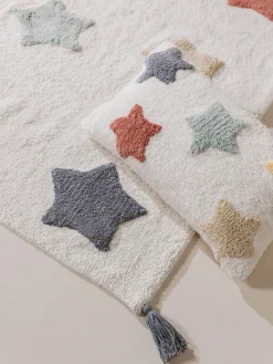 Discount Funda de cojín de algodón Stars Niños Decoración Infantil|Cojines Infantiles