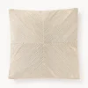 Funda de cojín de algodón texturizado Rino Mantas|Cojines Decorativos