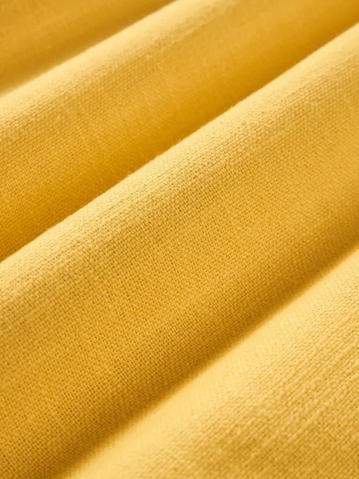 Mantas|Cojines Decorativos>Westwing Collection Funda de cojín de algodón Vicky Amarillo sol