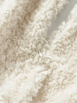 New Funda de cojín de borreguillo Dotty Mantas|Cojines Decorativos