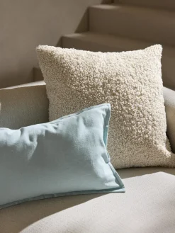 New Funda de cojín de borreguillo Dotty Mantas|Cojines Decorativos