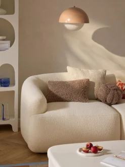 Hot Funda de cojín de borreguillo Dotty Cojines Decorativos|Mantas