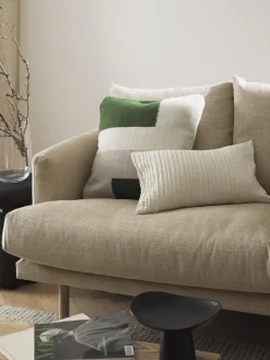 New Funda de cojín de lana con diseño abstracto Aylin Mantas|Cojines Decorativos