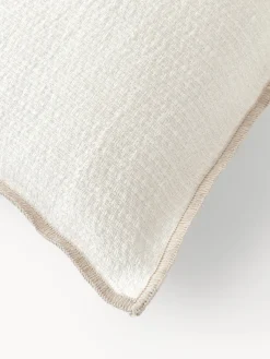 Outlet Funda de cojín de lino Blaine Mantas|Cojines Decorativos