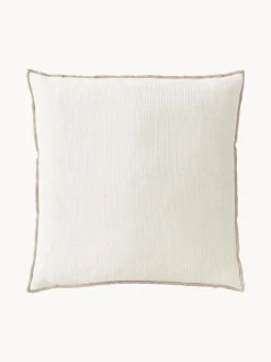 Outlet Funda de cojín de lino Blaine Mantas|Cojines Decorativos