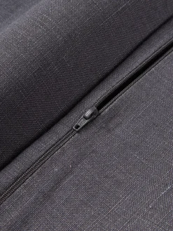 New Funda de cojín de lino con flecos Luana Cojines Decorativos|Mantas