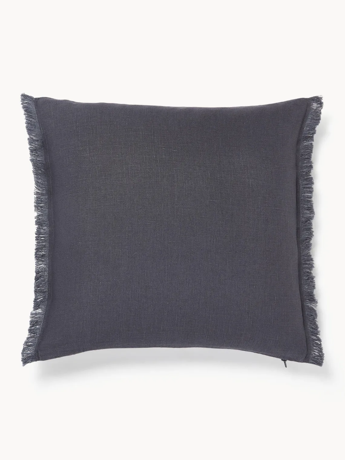 New Funda de cojín de lino con flecos Luana Cojines Decorativos|Cojines Decorativos