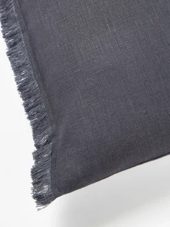 New Funda de cojín de lino con flecos Luana Cojines Decorativos|Cojines Decorativos