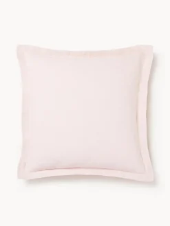 Sale Funda de cojín de lino con dobladillo elevado Taryn Mantas|Cojines Decorativos