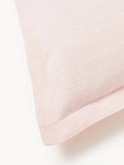 Sale Funda de cojín de lino con dobladillo elevado Taryn Mantas|Cojines Decorativos
