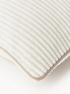 Sale Funda de cojín de pana Kylen Mantas|Cojines Decorativos