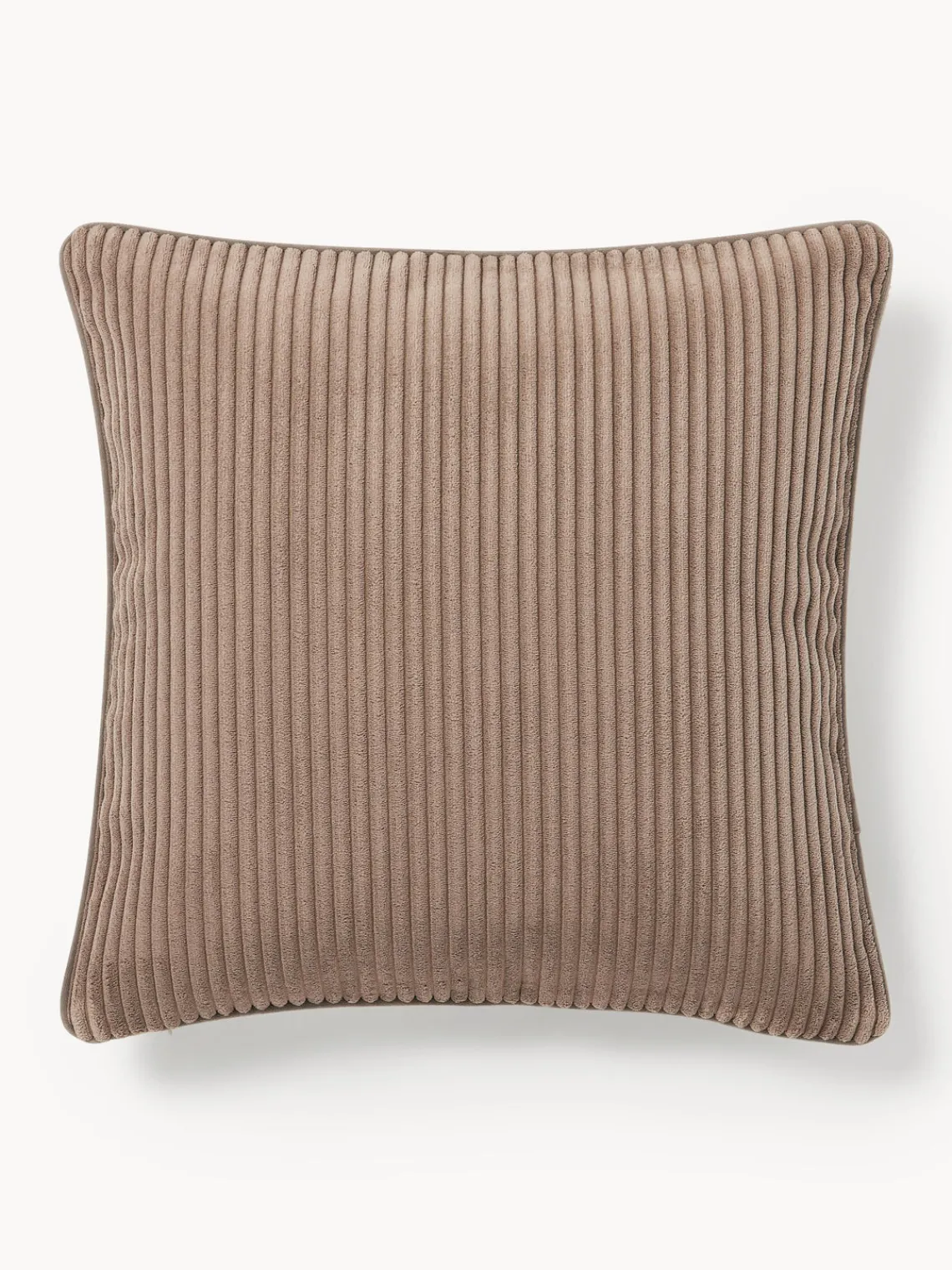 Mantas|Cojines Decorativos>Westwing Collection Funda de cojín de pana Kylen Turrón