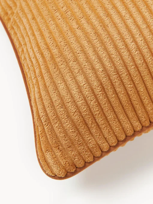 Mantas|Cojines Decorativos>Westwing Collection Funda de cojín de pana Kylen Naranja