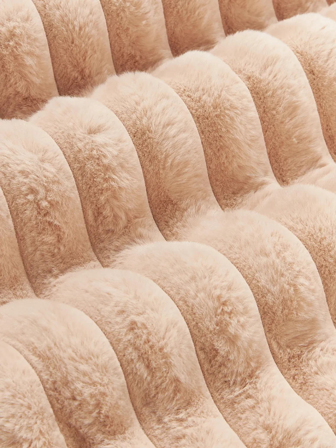 Mantas|Cojines Decorativos>Westwing Collection Funda de cojín de piel sintética Lovey Melocotón