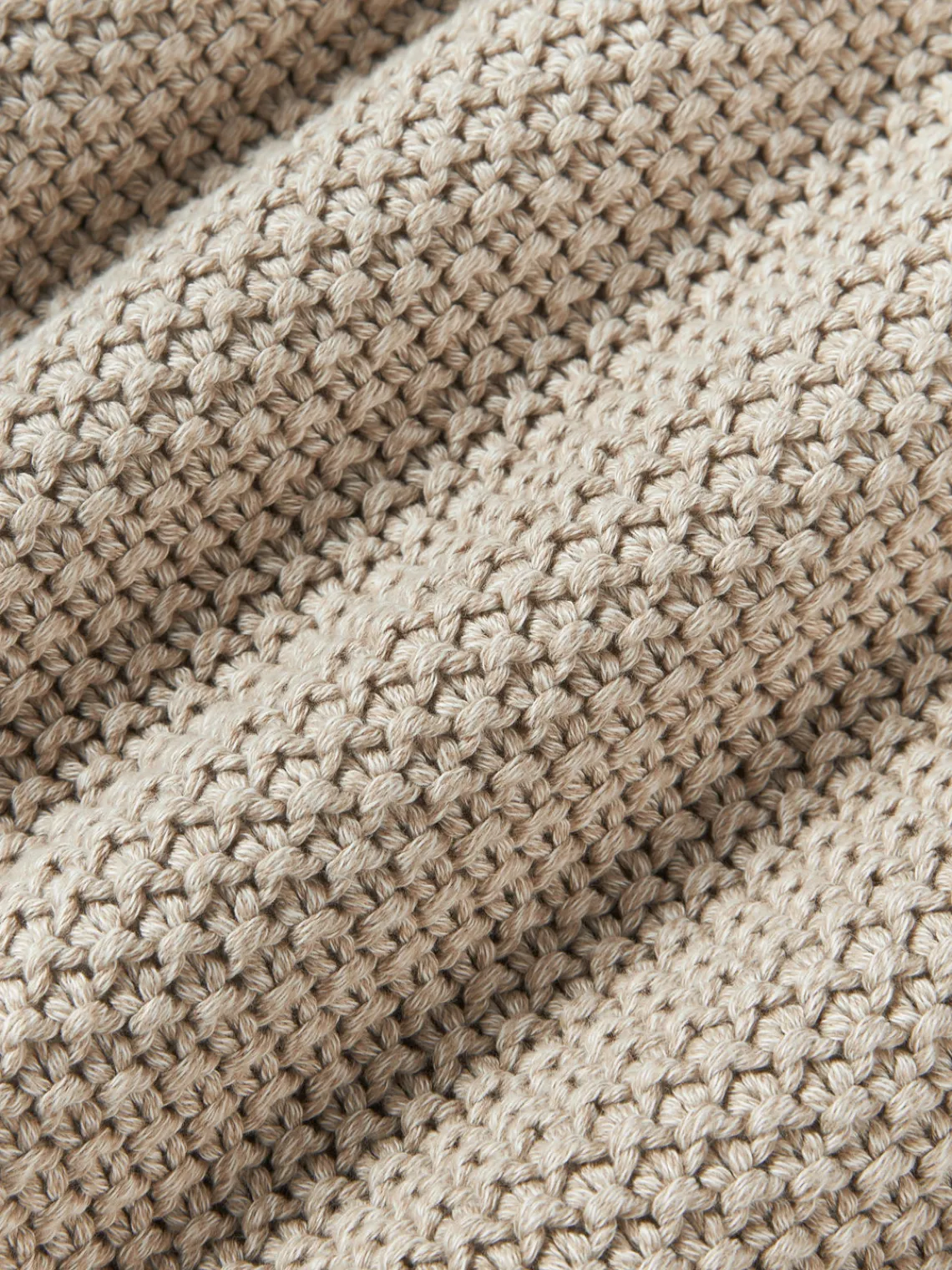 Mantas|Cojines Decorativos>Westwing Collection Funda de cojín de punto con pompones Molly