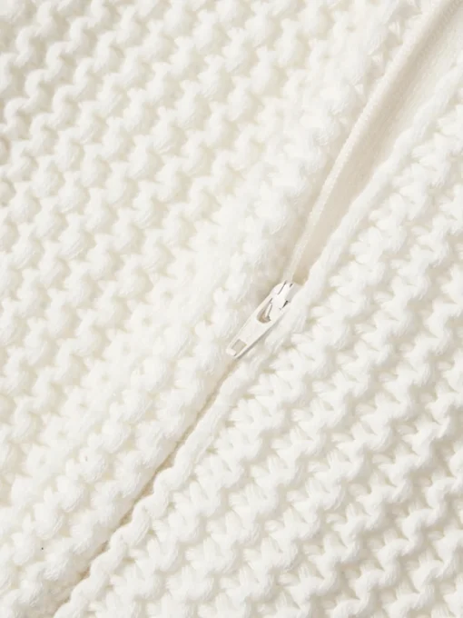 Outlet Funda de cojín de punto de algodón ecológico Adalyn Mantas|Cojines Decorativos