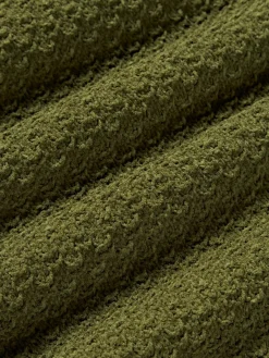 Cojines Decorativos|Mantas></noscript>Westwing Collection Funda de cojín de punto de chenilla Everly Verde oscuro