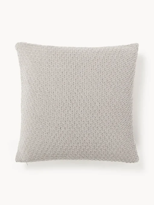 Online Funda de cojín de punto de chenilla Everly Cojines Decorativos|Mantas