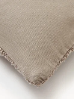 Mantas|Cojines Decorativos></noscript>Westwing Collection Funda de cojín de seda Rowan Taupe