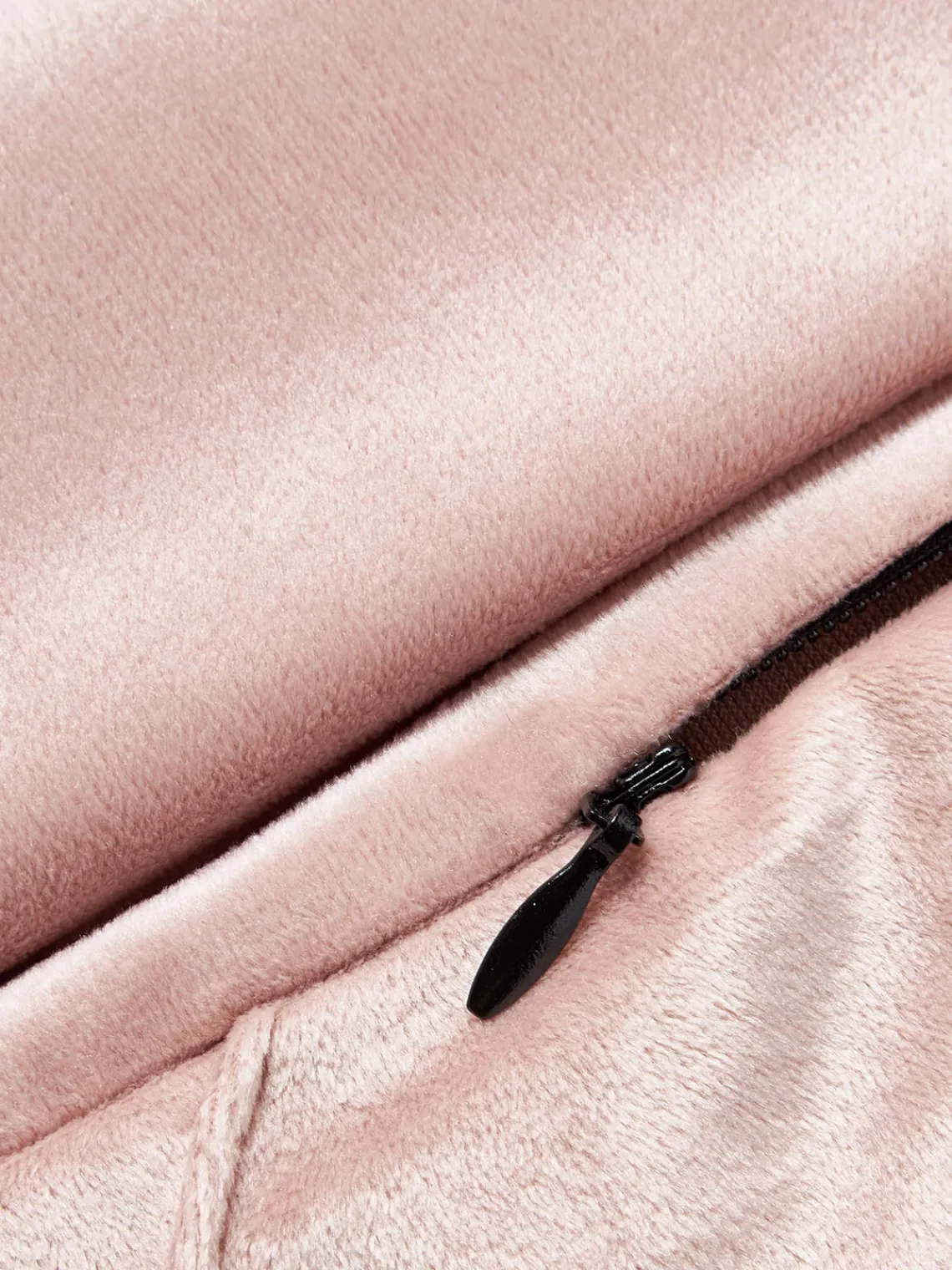 Mantas|Cojines Decorativos>Magma Funda de cojín de terciopelo Nobless Rosa claro