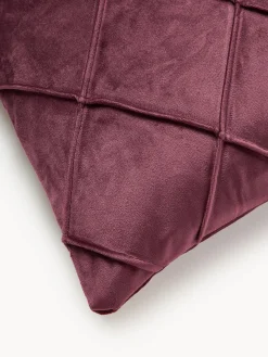 Cojines Decorativos|Mantas></noscript>Magma Funda de cojín de terciopelo Nobless Rojo vino