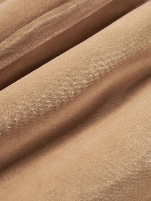 Cojines Decorativos|Mantas>Westwing Collection Funda de cojín de terciopelo texturizada Sina Ocre
