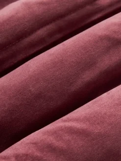 Cojines Decorativos|Mantas></noscript>Westwing Collection Funda de cojín de terciopelo texturizada Sina Rojo vino