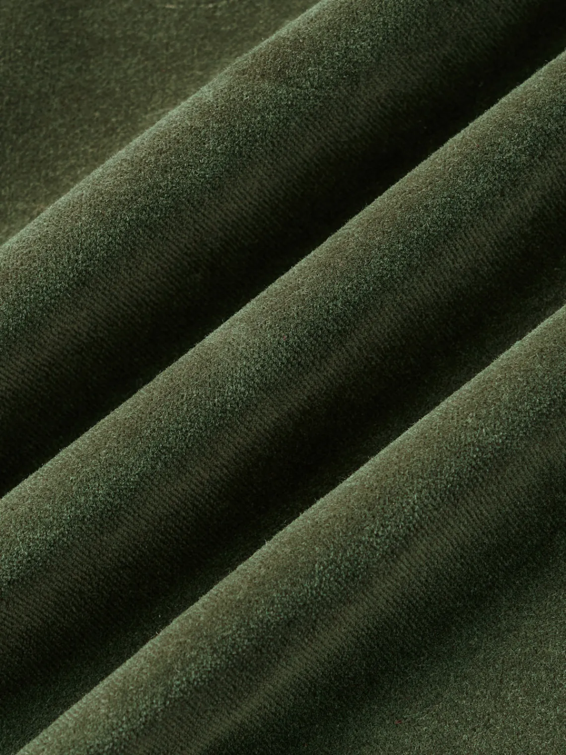 Mantas|Cojines Decorativos>Westwing Collection Funda de cojín de terciopelo Dana Verde oliva