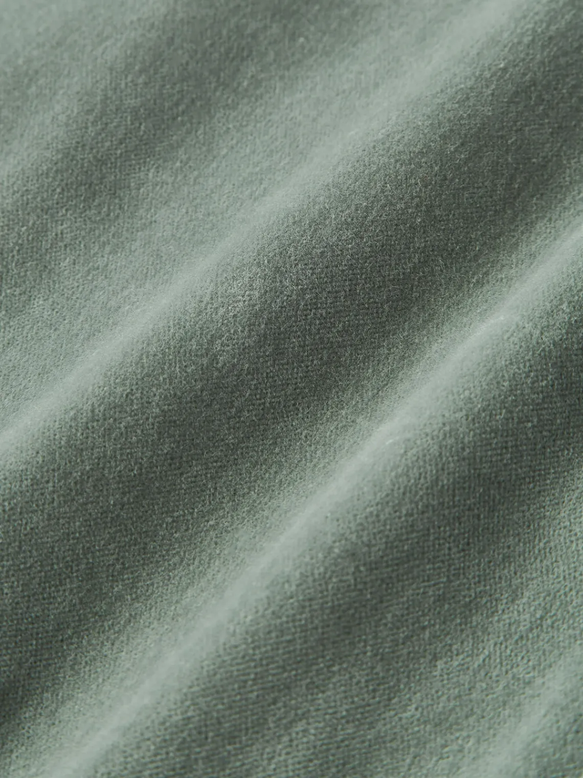 Mantas|Cojines Decorativos>Westwing Collection Funda de cojín de terciopelo texturizada Sina Verde salvia