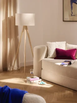 Mantas|Cojines Decorativos>Westwing Collection Funda de cojín de terciopelo Dana Morado