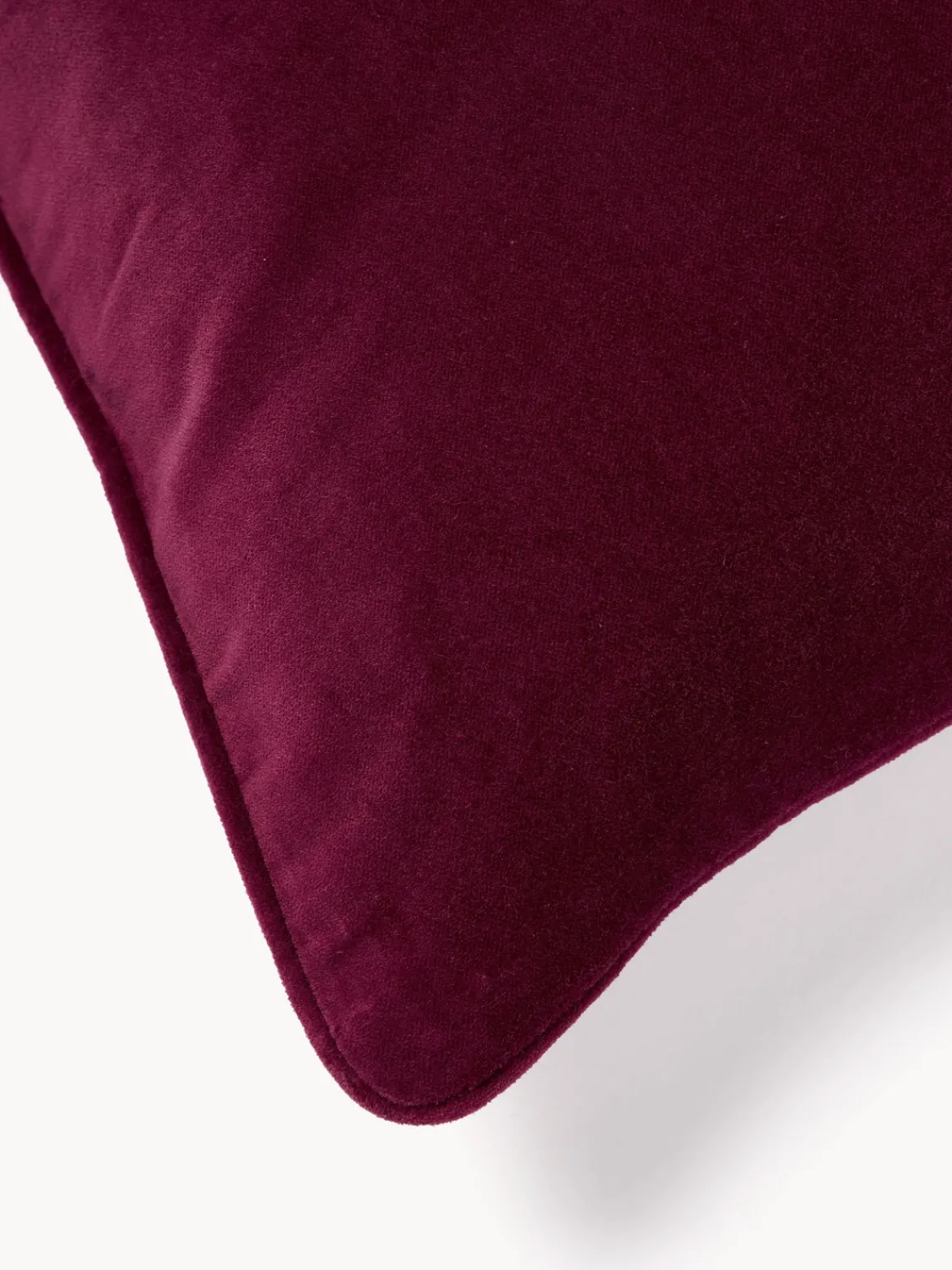 Mantas|Cojines Decorativos>Westwing Collection Funda de cojín de terciopelo Dana Morado