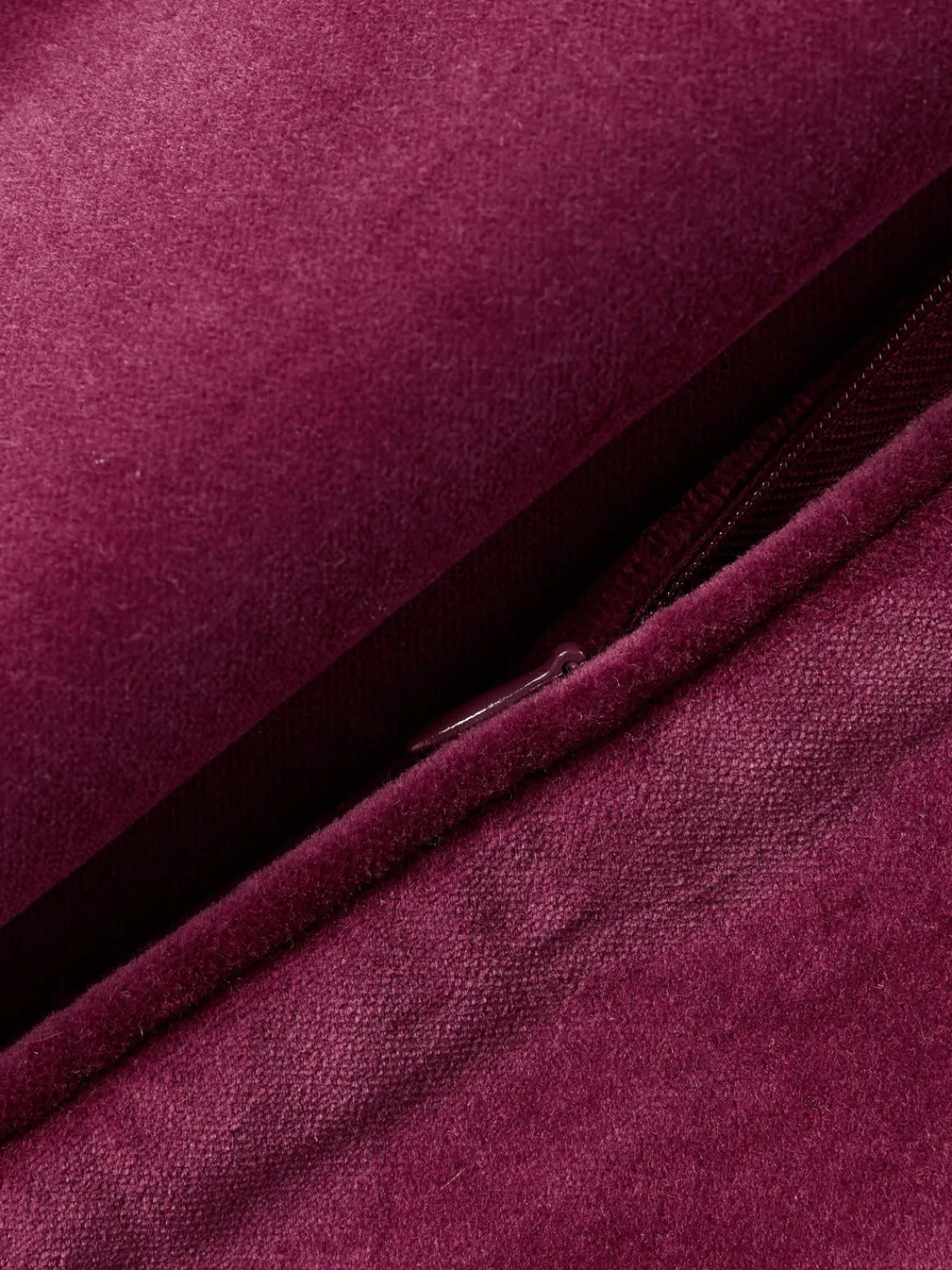 Mantas|Cojines Decorativos>Westwing Collection Funda de cojín de terciopelo Dana Morado