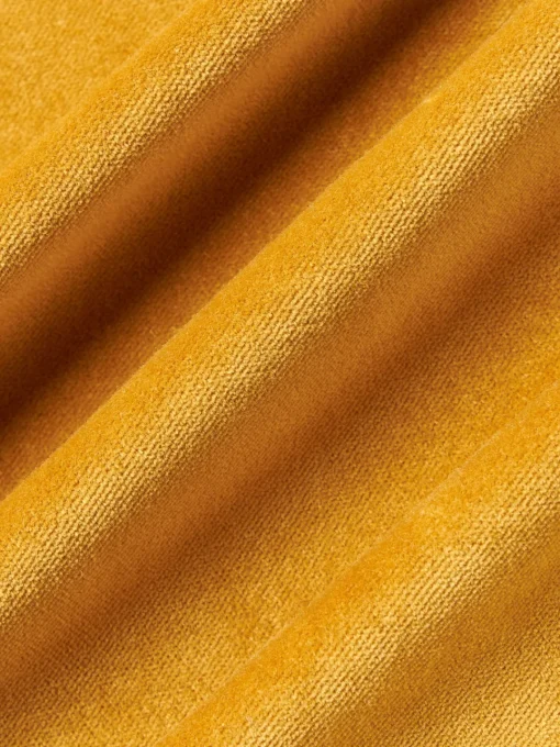 Mantas|Cojines Decorativos>Westwing Collection Funda de cojín de terciopelo Dana Ocre