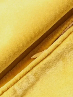 Mantas|Cojines Decorativos></noscript>Westwing Collection Funda de cojín de terciopelo Dana Amarillo sol