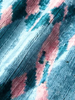 Hot Funda de cojín de terciopelo con estampado abstracto Velvety Mantas|Cojines Decorativos