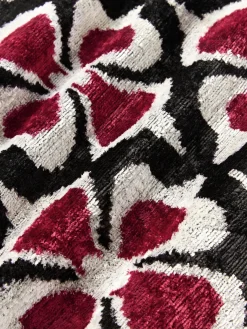 Sale Funda de cojín de terciopelo con estampado floral Velvety Cojines Decorativos|Mantas