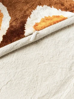 Outlet Funda de cojín de viscosa estampada en tejido jacquard Eddie Cojines Decorativos|Mantas